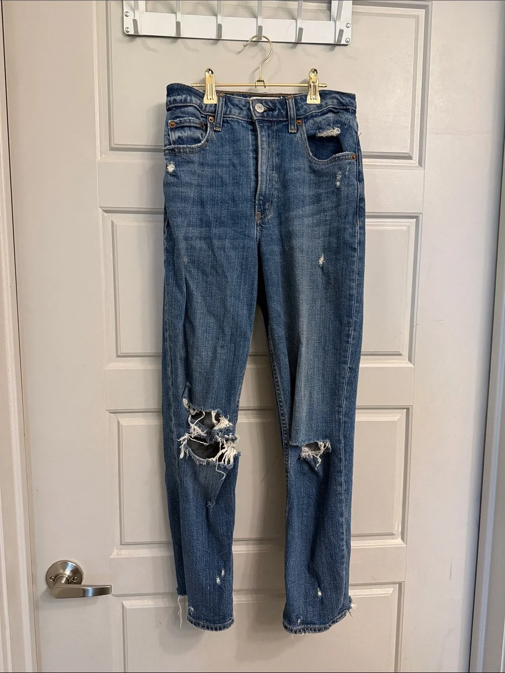 Abercrombie & Fitch distressed abercrombie
